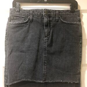 Joe's Jeans Charcoal Mini Skirt